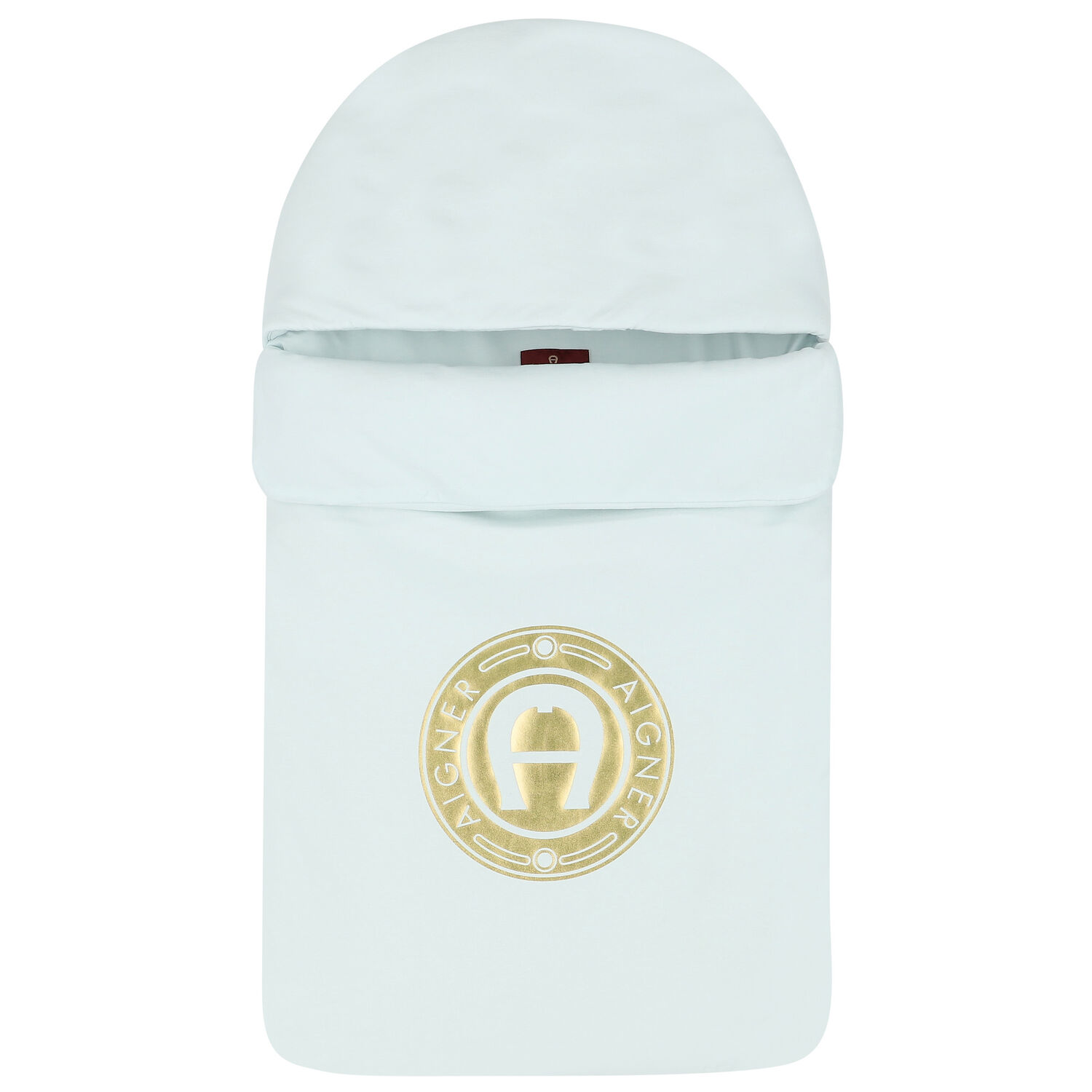 Baby Boys Blue & Gold Logo Nest, 2, hi-res